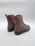 Hip H1115 dark brown biker boots